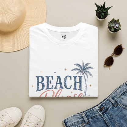 Beach Please | Palm Tree Summer Tee
