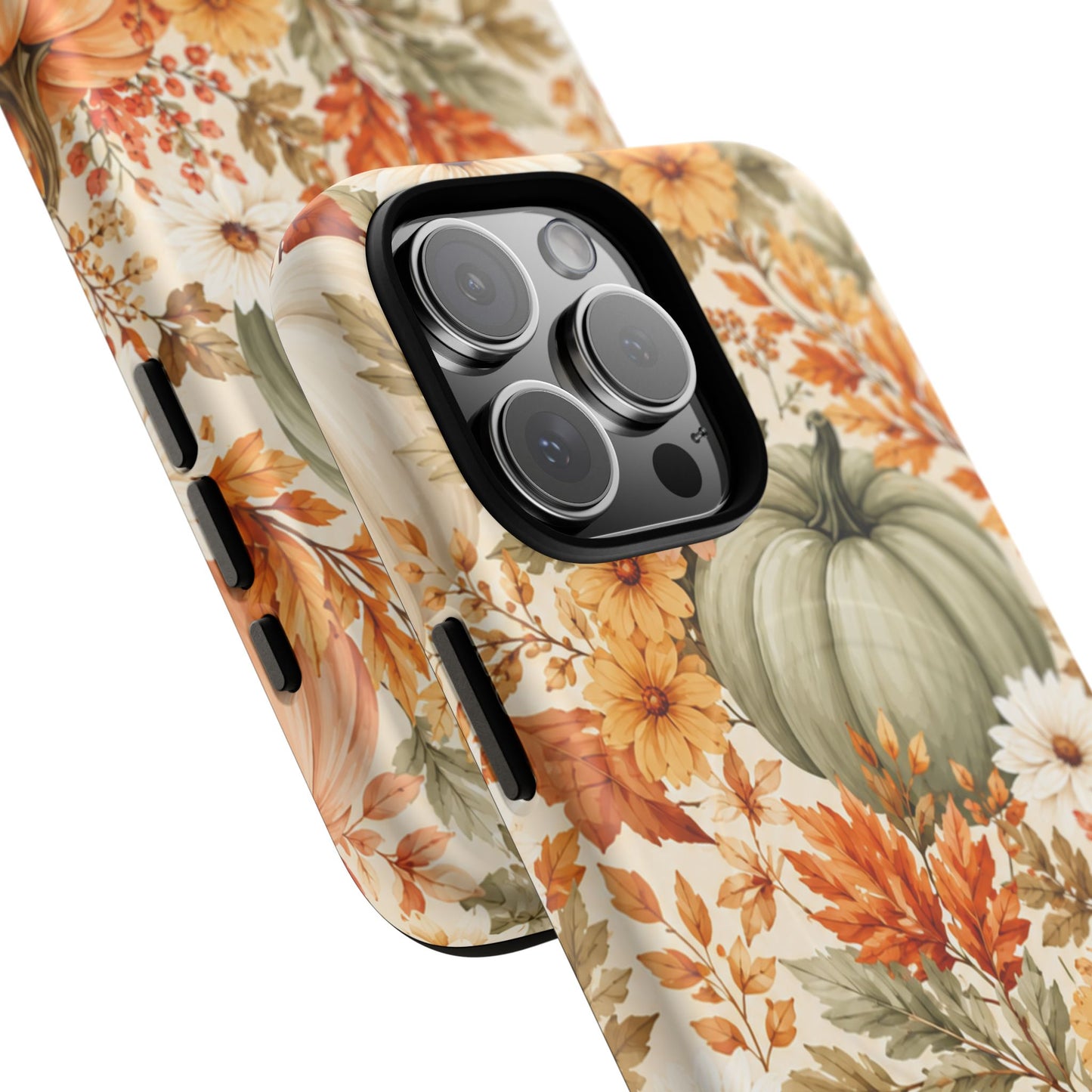 Harvest Bloom Magnetic Protective Phone Case – Tough Dual-Layer Cover