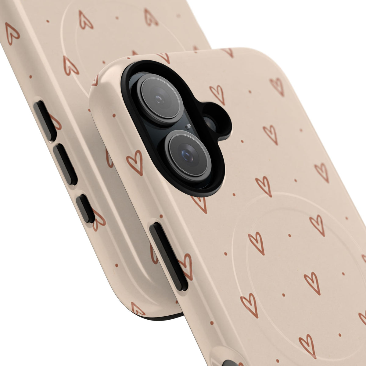 Little Sweet Hearts Magnetic Protective Phone Case – Tough Dual-Layer Cover