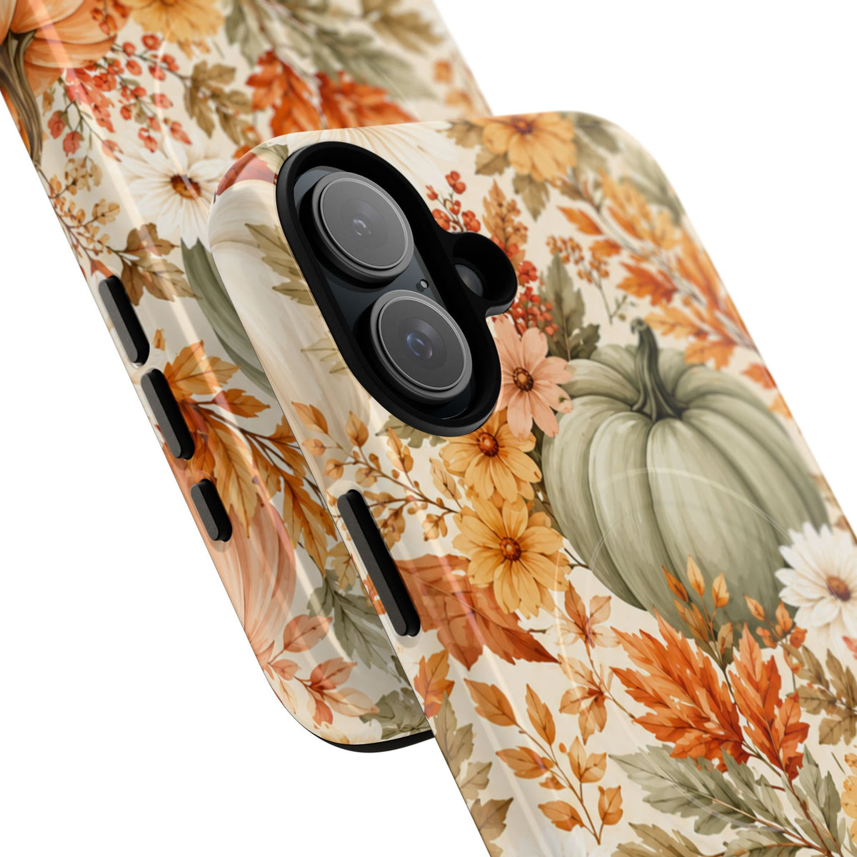 Harvest Bloom Magnetic Protective Phone Case – Tough Dual-Layer Cover