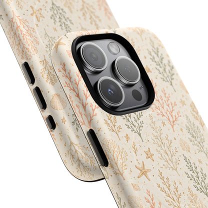 Coral Garden Magnetic Protective Phone Case – Tough Dual-Layer Cover