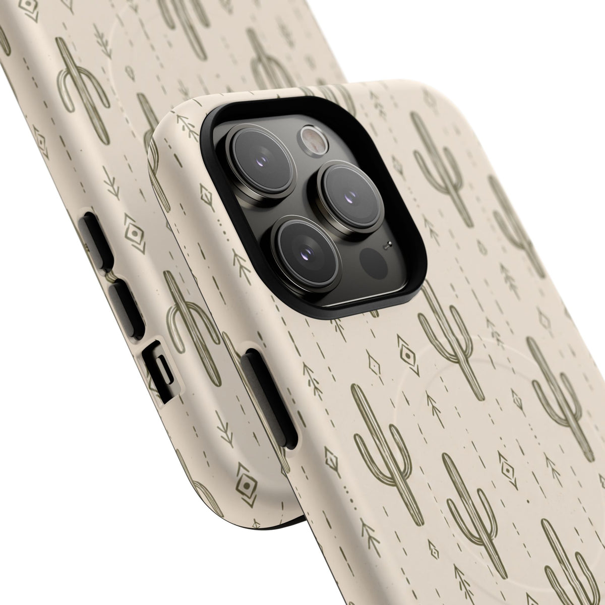 Desert Rhythm Magnetic Protective Phone Case – Tough Dual-Layer Cover