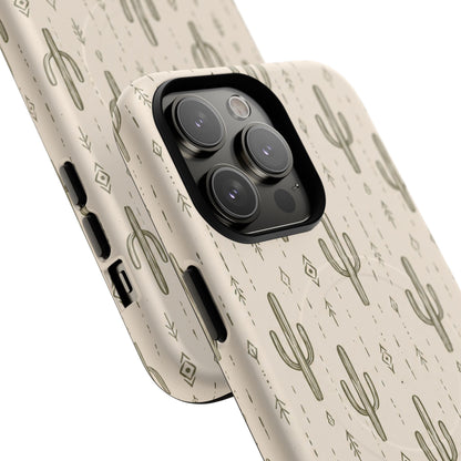 Desert Rhythm Magnetic Protective Phone Case – Tough Dual-Layer Cover