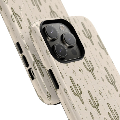 Desert Rhythm Magnetic Protective Phone Case – Tough Dual-Layer Cover