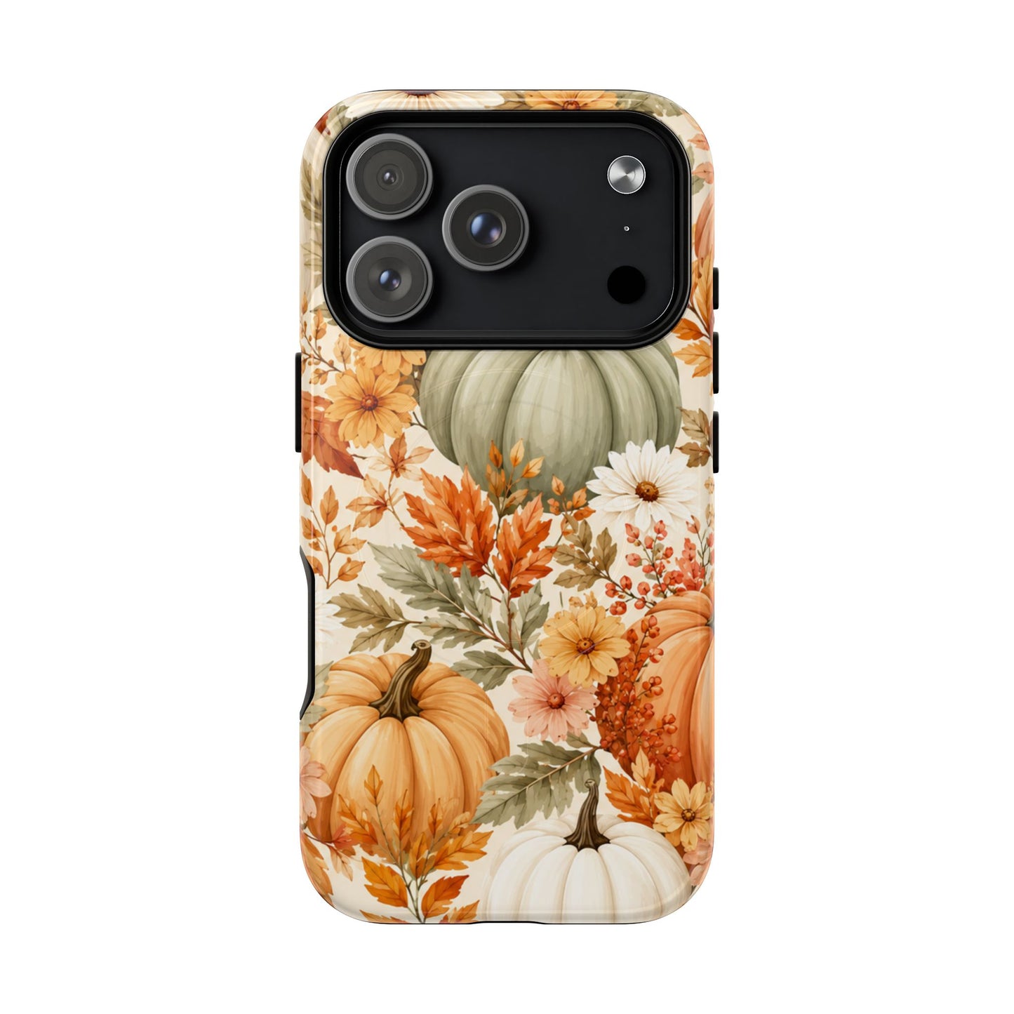 Harvest Bloom Magnetic Protective Phone Case – Tough Dual-Layer Cover