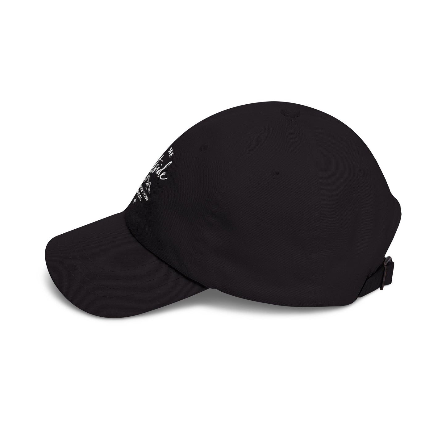 Meet Me Outside Embroidered Dad Cap – Outdoor Adventure Hat