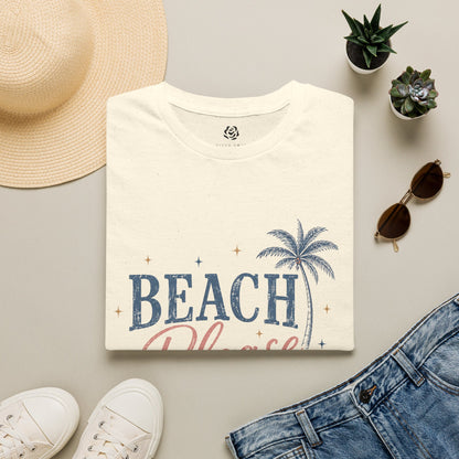 Beach Please | Palm Tree Summer Tee