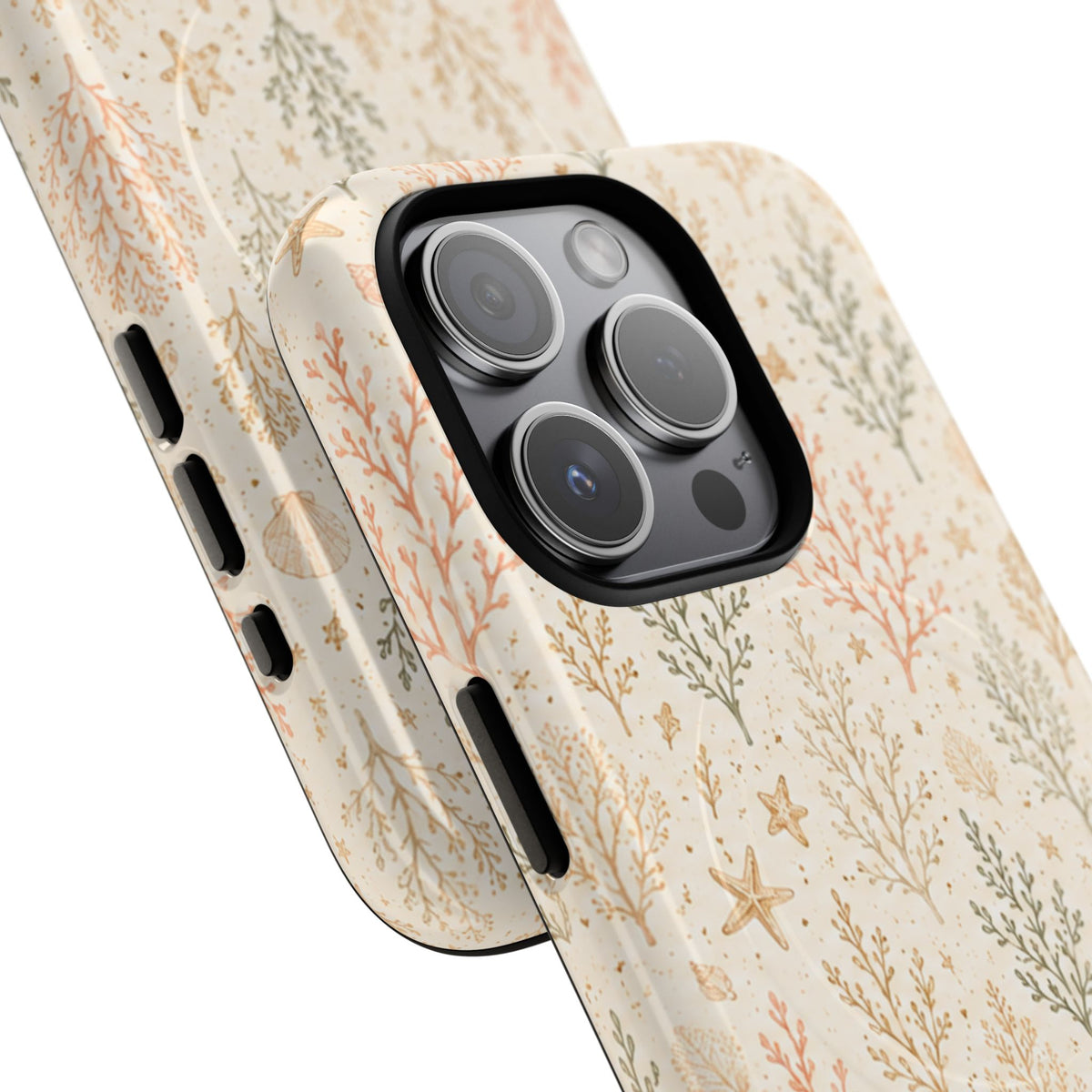 Coral Garden Magnetic Protective Phone Case – Tough Dual-Layer Cover