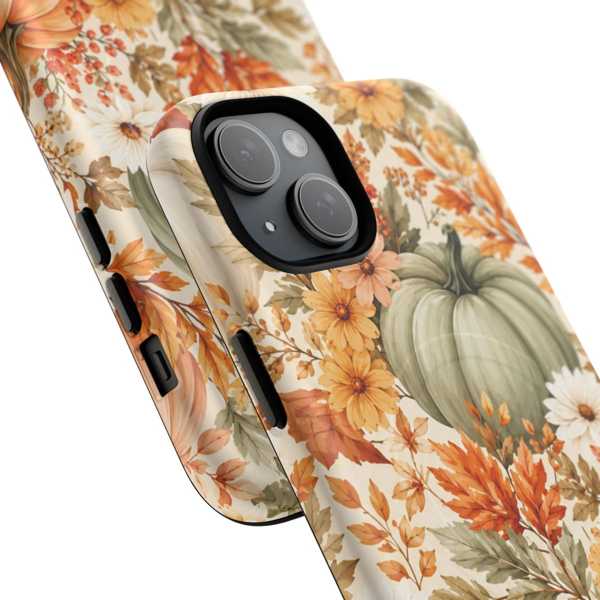 Harvest Bloom Magnetic Protective Phone Case – Tough Dual-Layer Cover