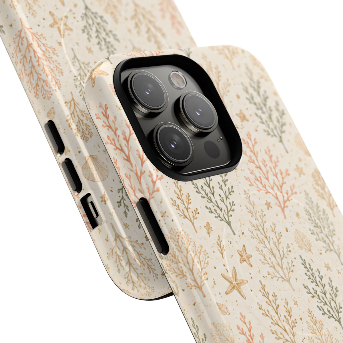 Coral Garden Magnetic Protective Phone Case – Tough Dual-Layer Cover
