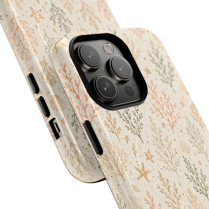Coral Garden Magnetic Protective Phone Case – Tough Dual-Layer Cover