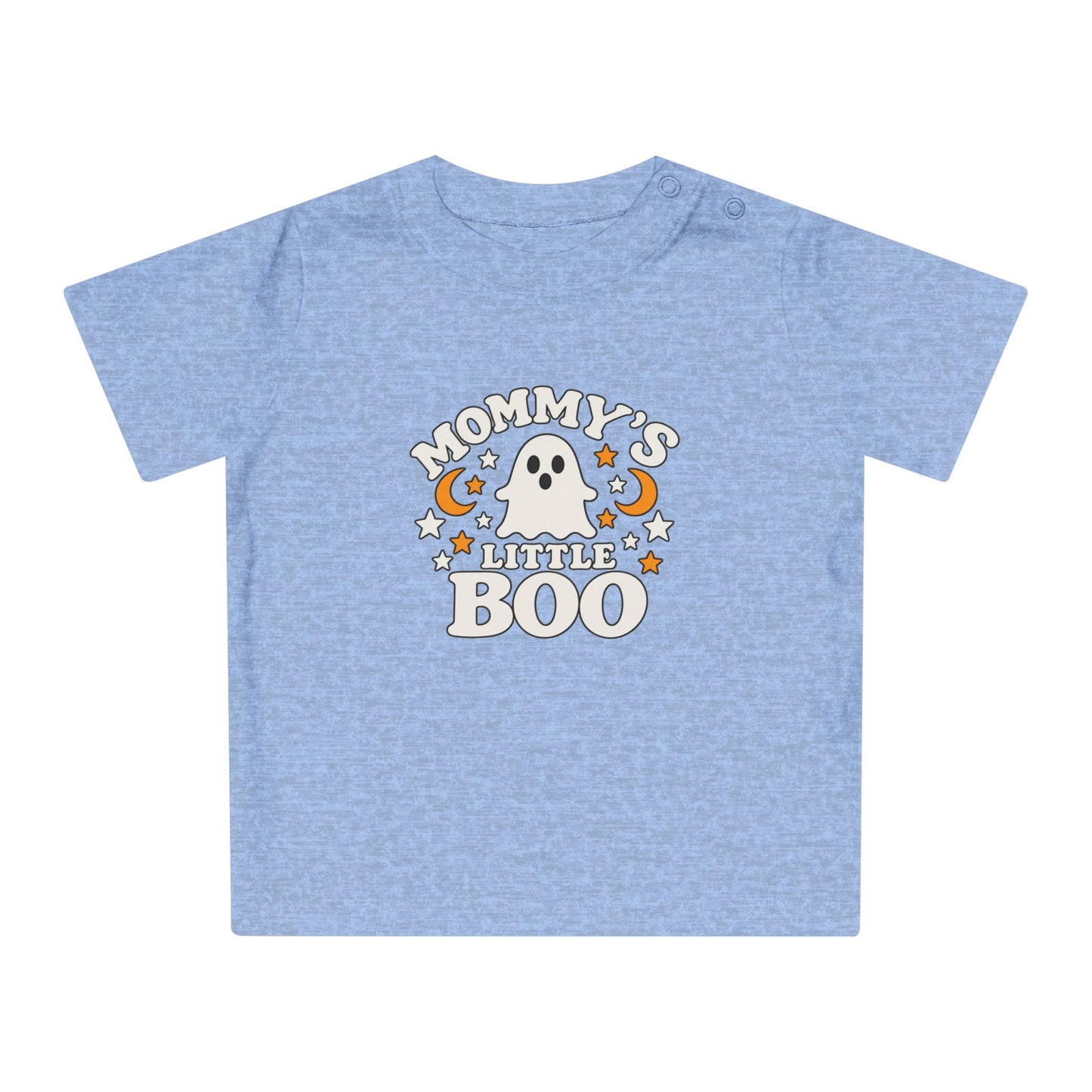 Mommy's Little Boo Baby T-Shirt - Halloween Ghost Infant Tee - Cute Spooky Baby Shirt - Halloween Baby Outfit