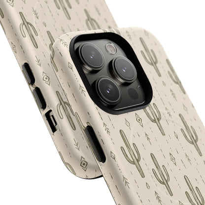 Desert Rhythm Magnetic Protective Phone Case – Tough Dual-Layer Cover