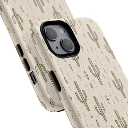 Desert Rhythm Magnetic Protective Phone Case – Tough Dual-Layer Cover