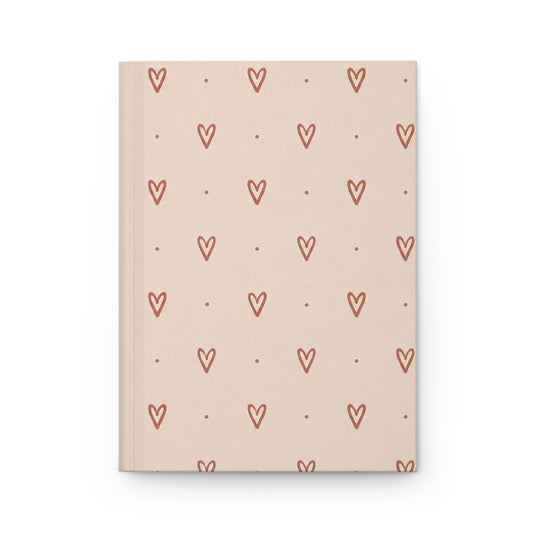 Little Sweet Hearts Hardcover Journal – Lined Notebook