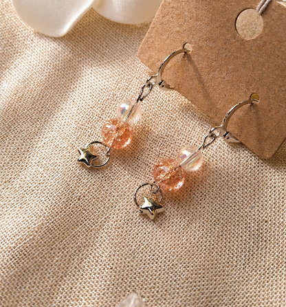 Celeste - Dreamy star earrings inspired by light and colour